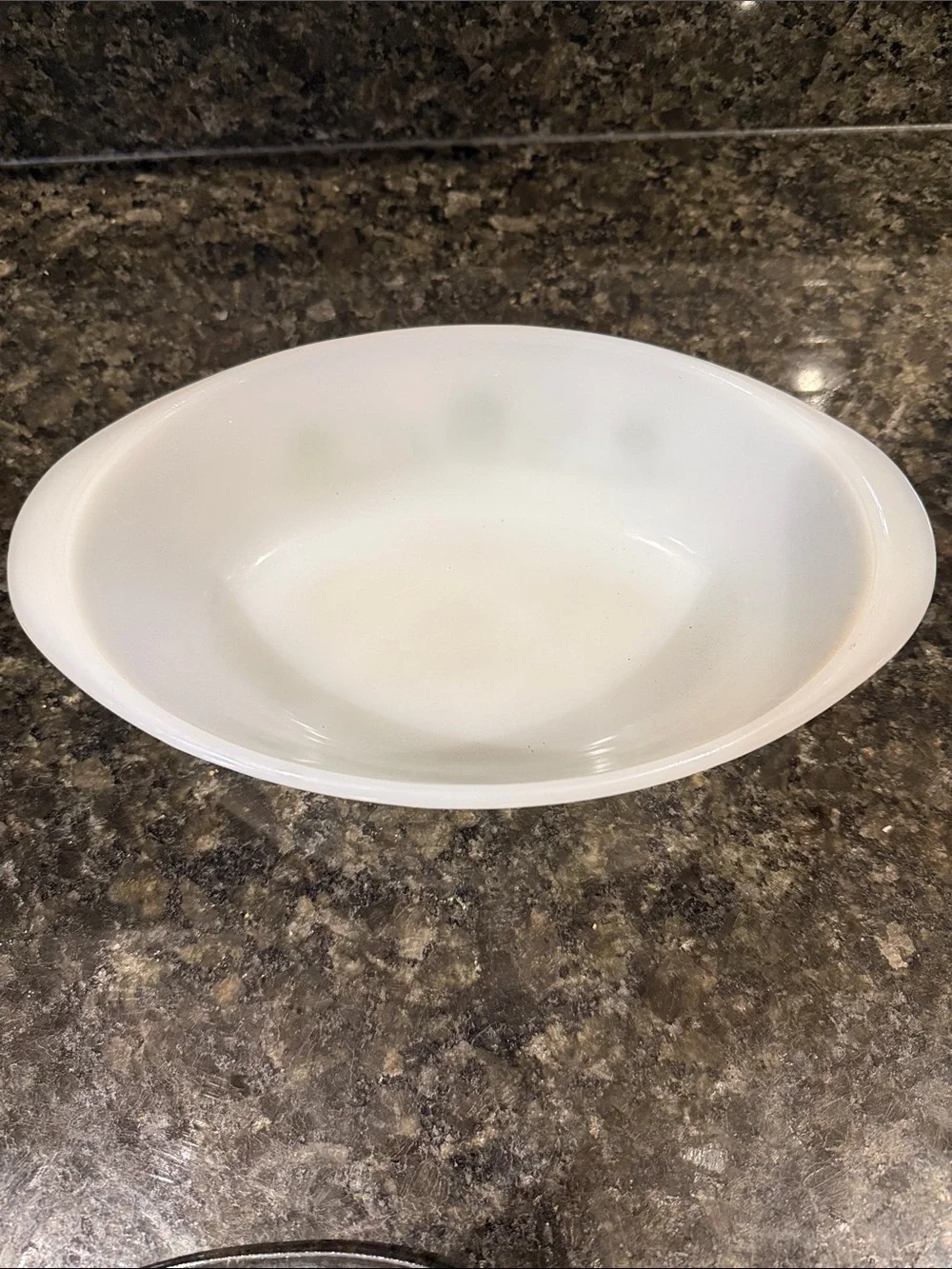 Glasbake vintage green
